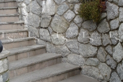 Italian Gray Porphyry Stairs